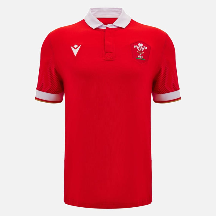 Macron Wales Rugby Cotton Home Shirt Men