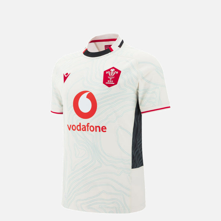 Macron Wales Rugby Away Replica Shirt 2025/26 Junior