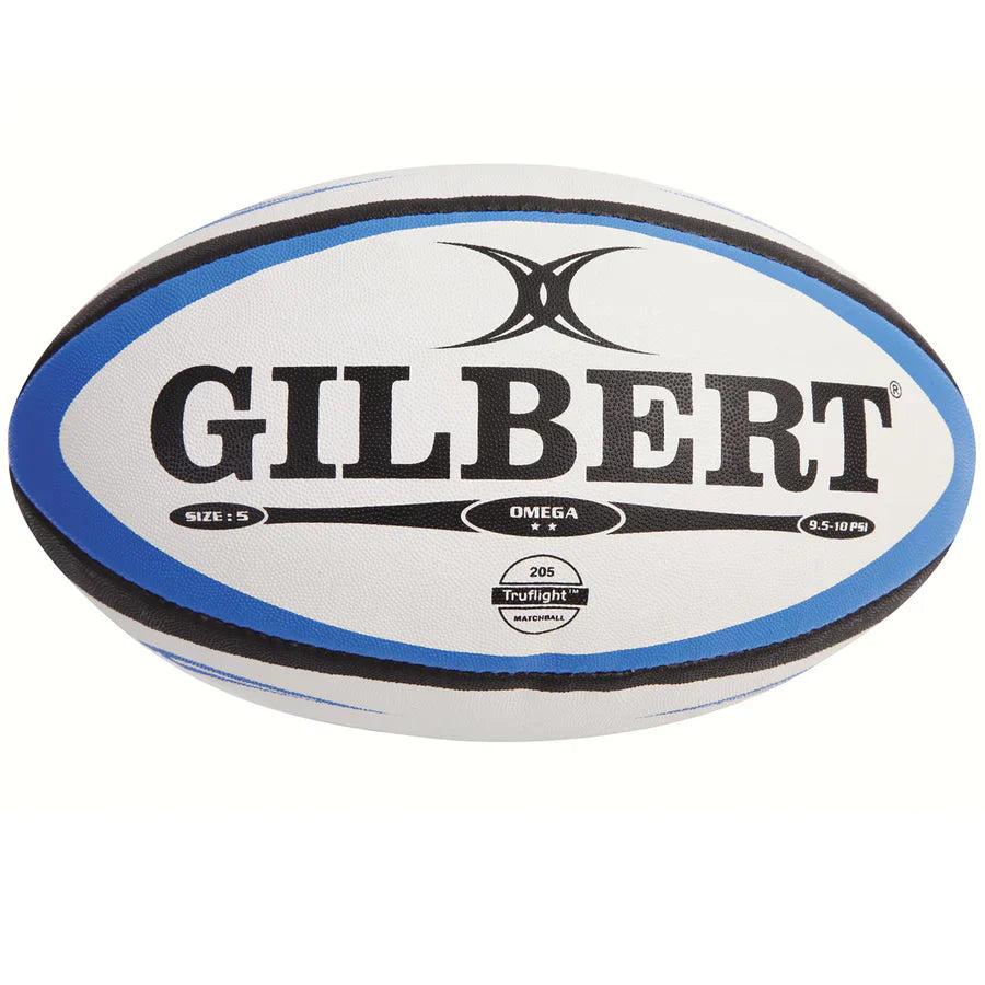 Pallone da rugby Gilbert Omega Match taglia 5