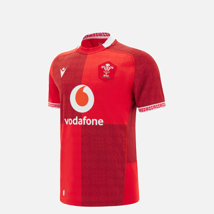 Macron Wales Rugby Home Replica Shirt 2025/26 Junior