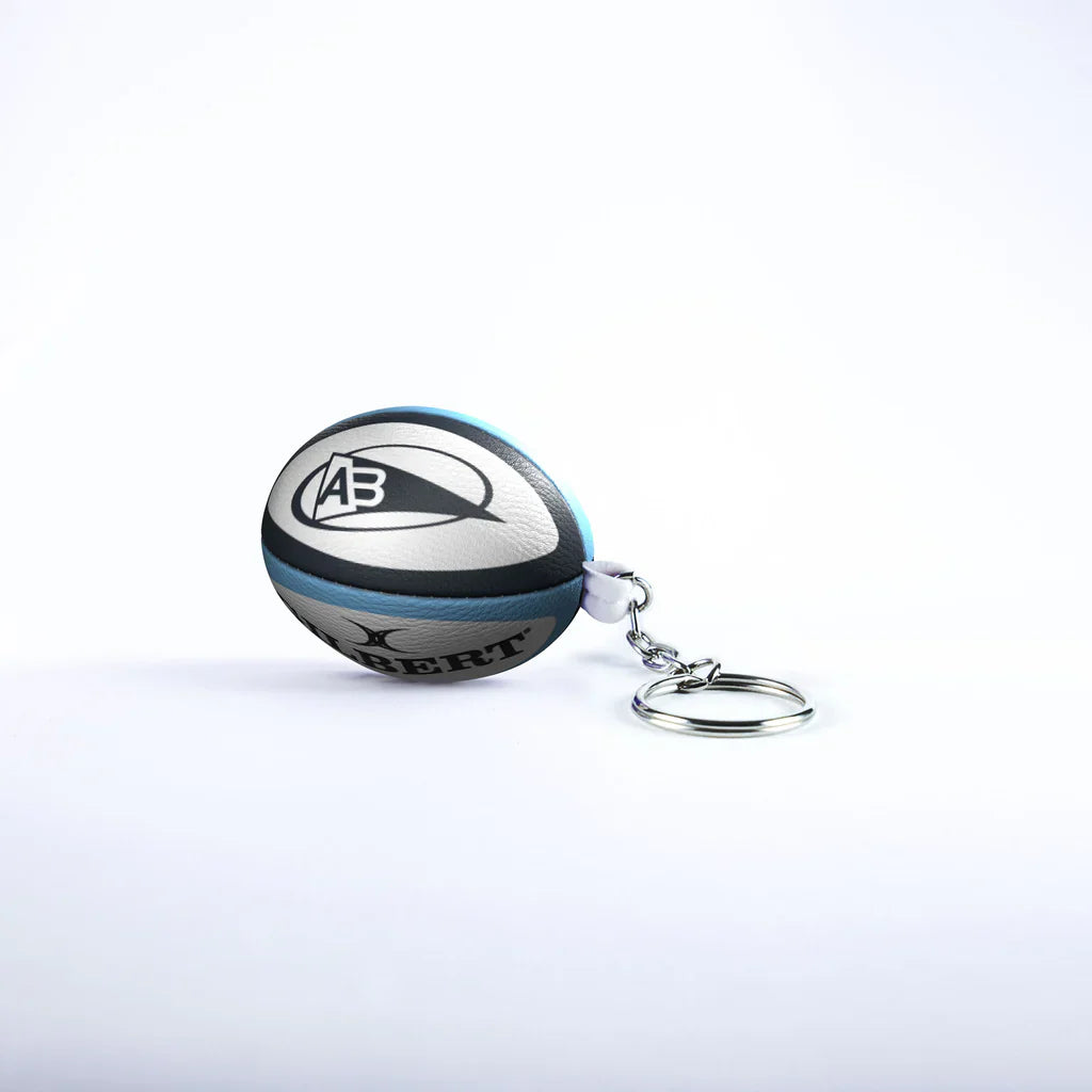 Gilbert Bayonne Rugby Ball Keyring