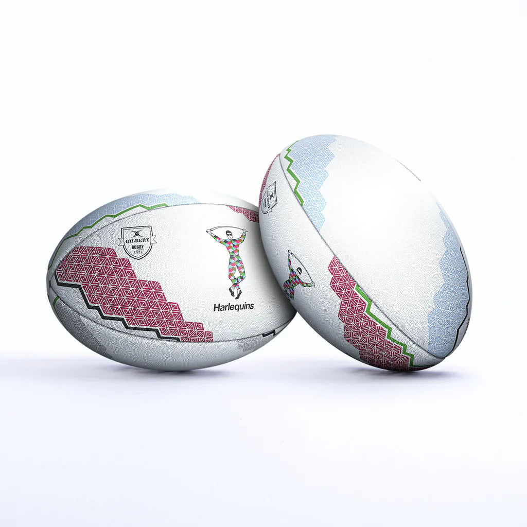 Gilbert Harlequins Supporter Rugby Bal Maat 4