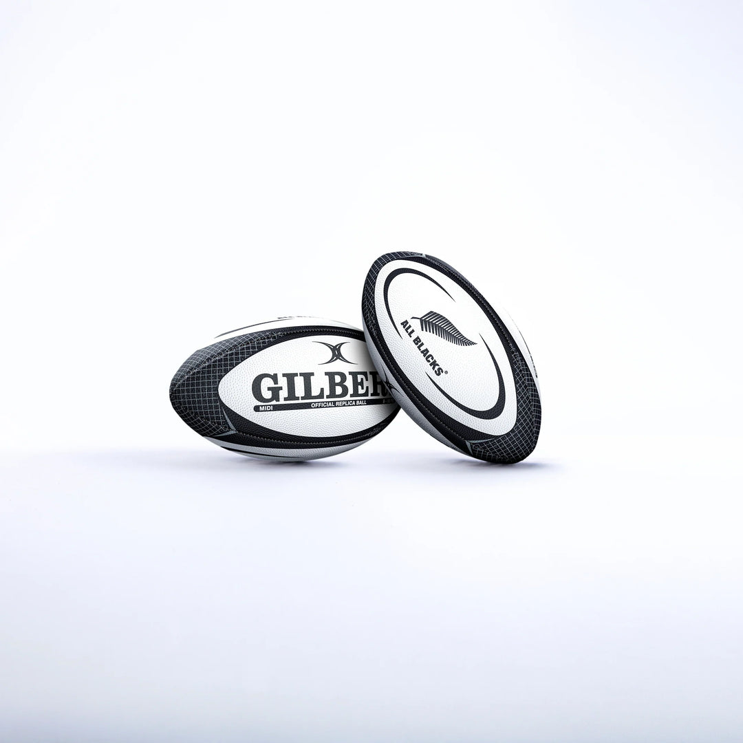 Gilbert All Blacks Replica Midi Rugby Ball