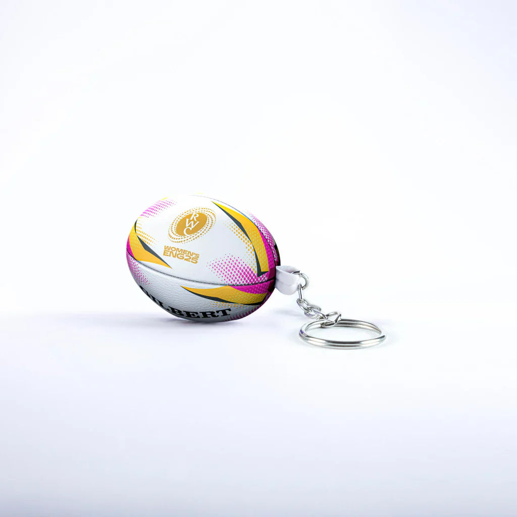 Gilbert Women’s Rugby World Cup 2025 Keyring