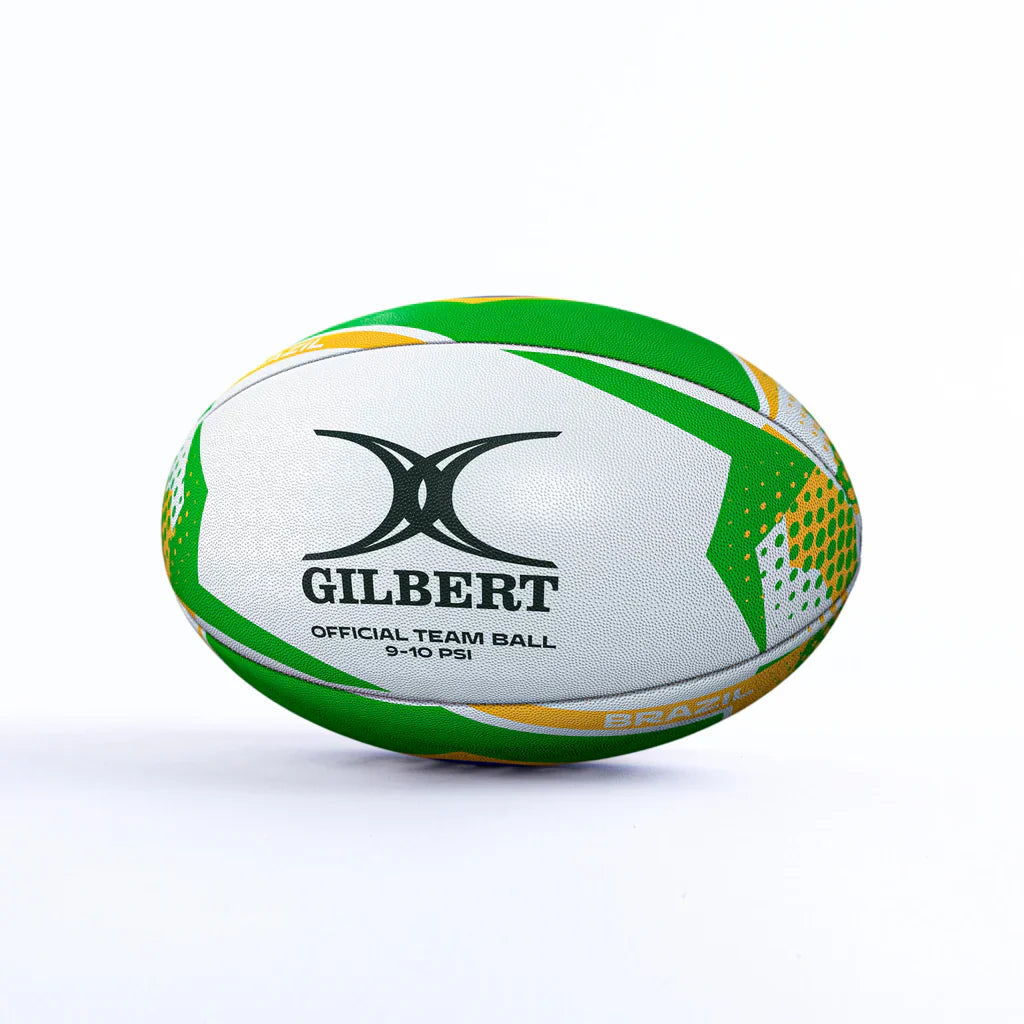 Ballon de rugby Gilbert WRWC 2025 Brésil Taille 5