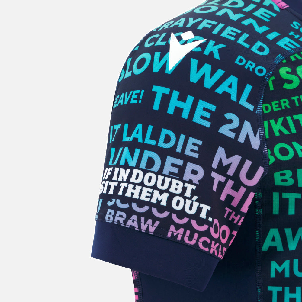 Maillot d'entraînement de rugby Macron Écosse 2025/26 pour enfant