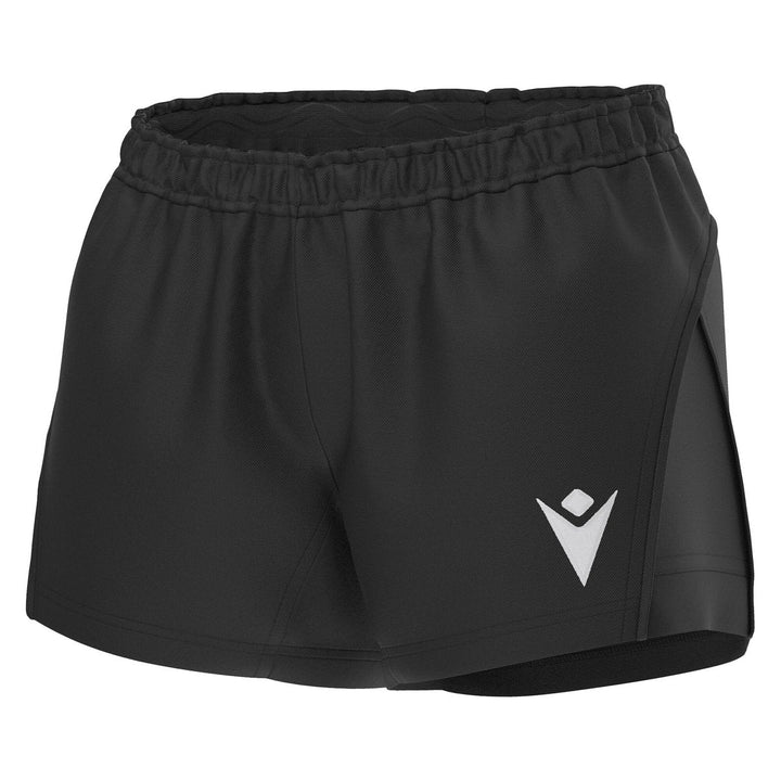 Macron Lapis Rugby Short Dames Zwart