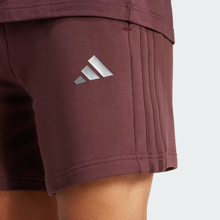 adidas All Blacks Men’s 3-Stripes French Terry Shorts