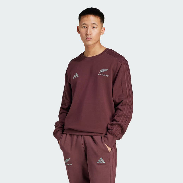 adidas All Blacks Men’s Sweatshirt Aurora Ruby