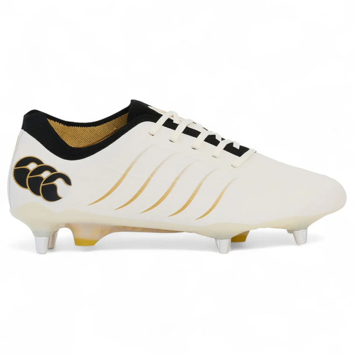 Canterbury Phoenix 2.0 Elite SG Rugby Boots White