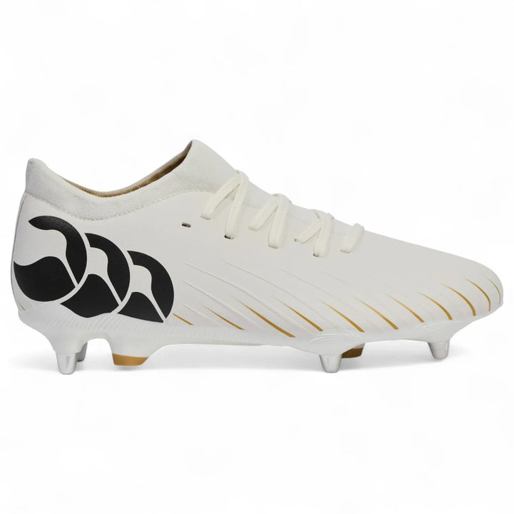 Canterbury Speed Falcon Pro SG Rugby Boots White