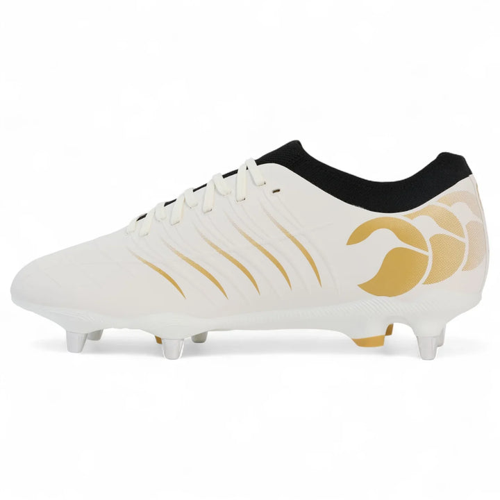 Canterbury Phoenix 2.0 Pro SG Rugby Boots White