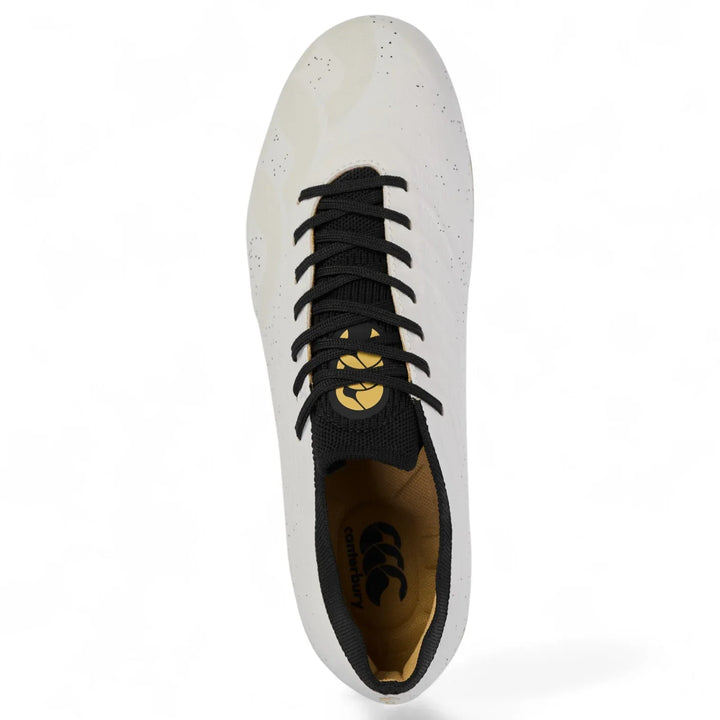 Canterbury Stampede Groundbreak Elite SG Rugby Boots White