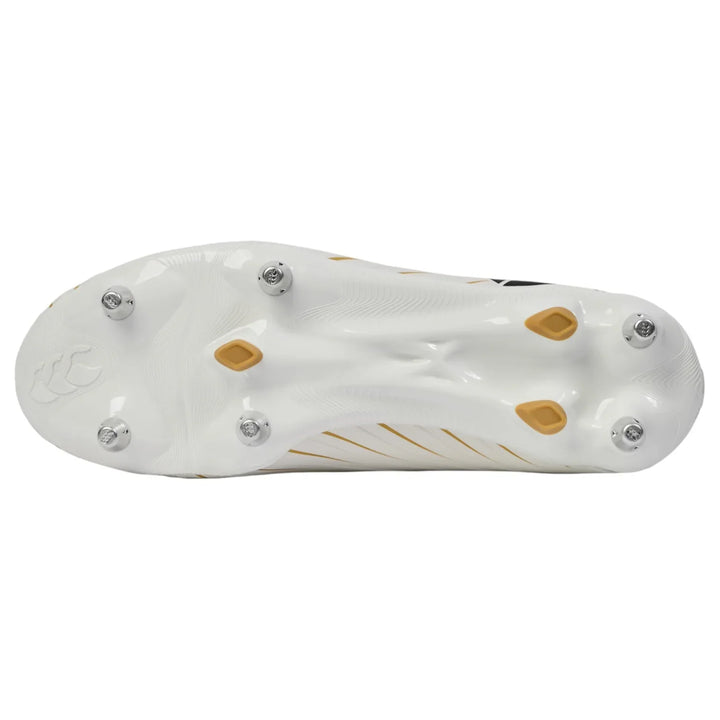 Canterbury Speed Falcon Pro SG Rugby Boots White