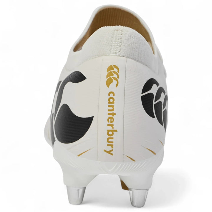 Canterbury Speed Falcon Pro SG Rugby Boots White