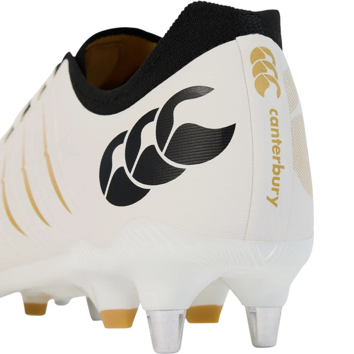 Canterbury Phoenix 2.0 Pro SG Rugby Boots White