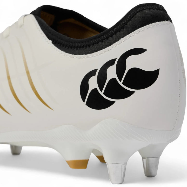 Canterbury Phoenix 2.0 Team SG Rugby Boots White