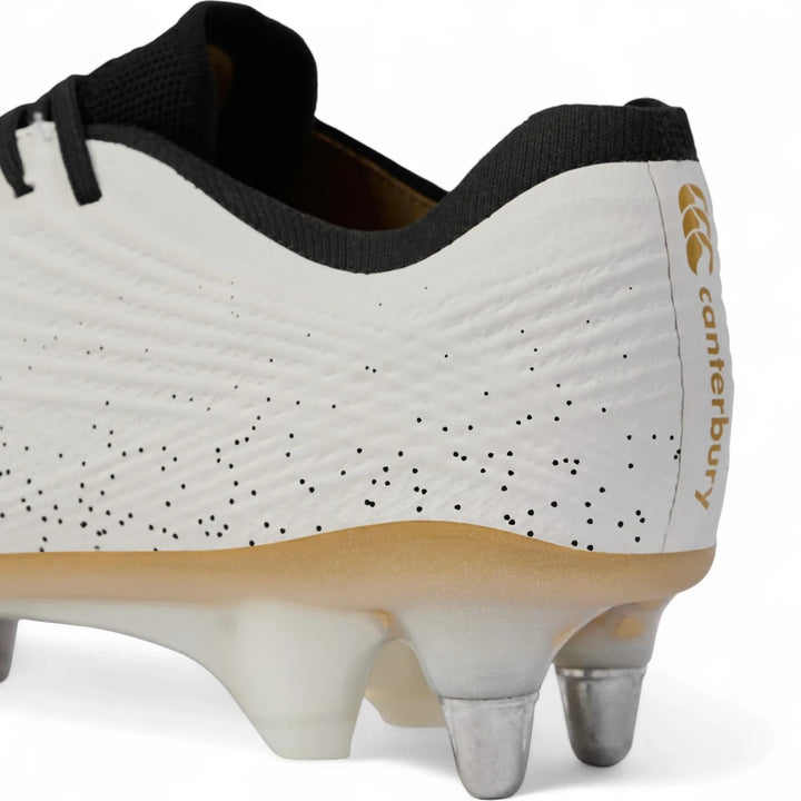 Canterbury Stampede Groundbreak Elite SG Rugby Boots White