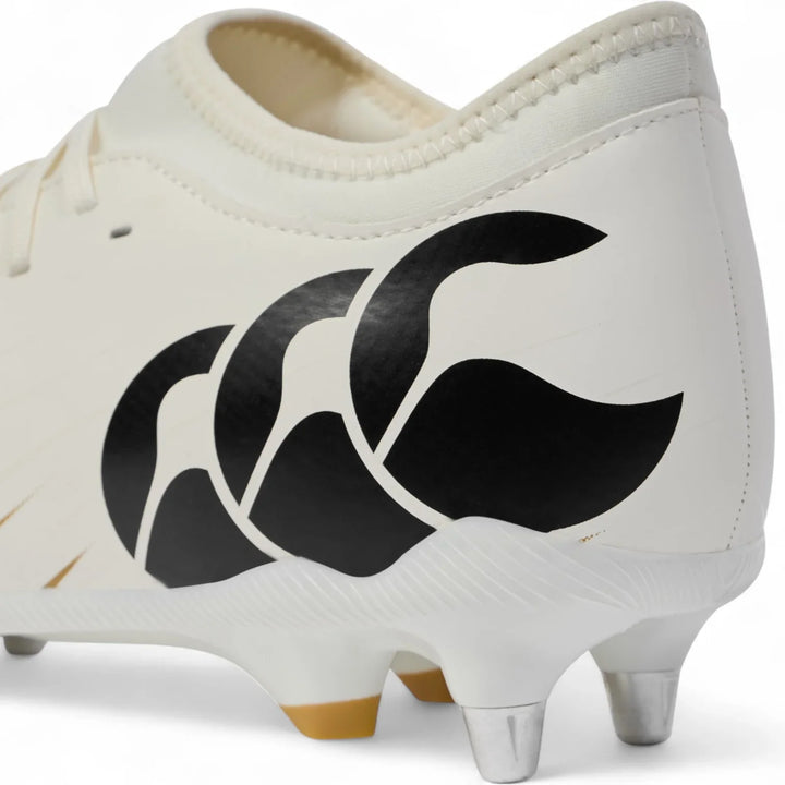 Canterbury Speed Falcon Team SG Rugby Boots White
