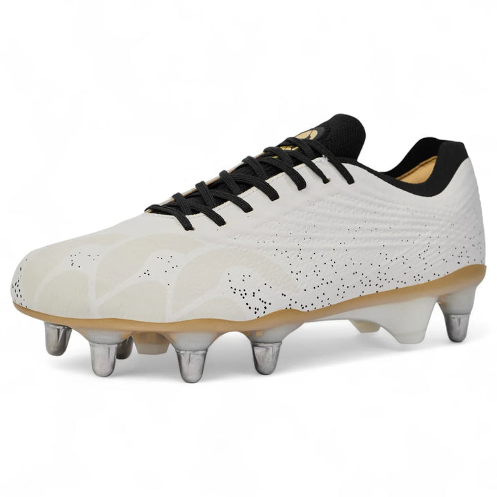 Canterbury Stampede Groundbreak Elite SG Rugby Boots White