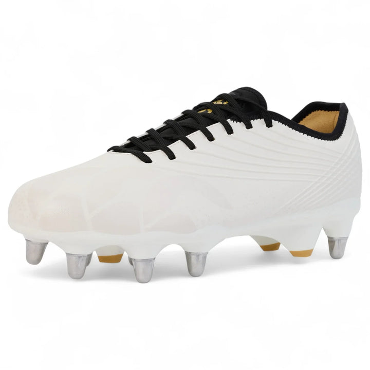 Canterbury Stampede Groundbreak Pro SG Rugby Boots White