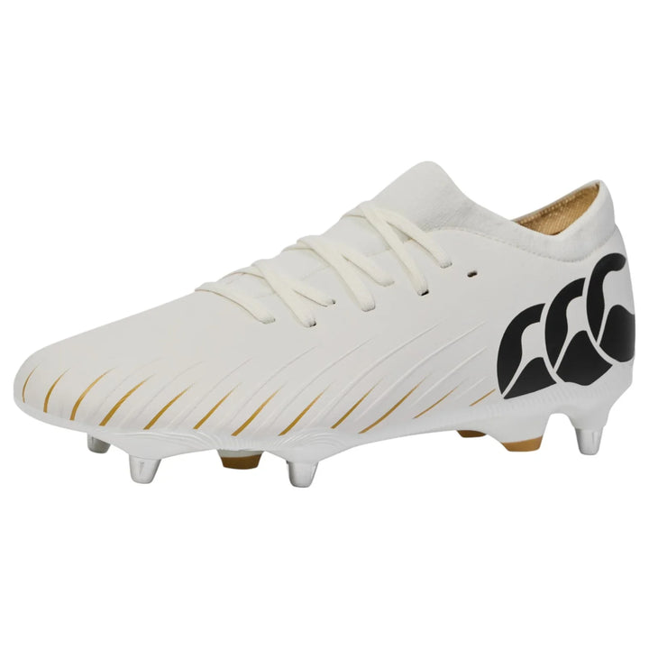Canterbury Speed Falcon Pro SG Rugby Boots White