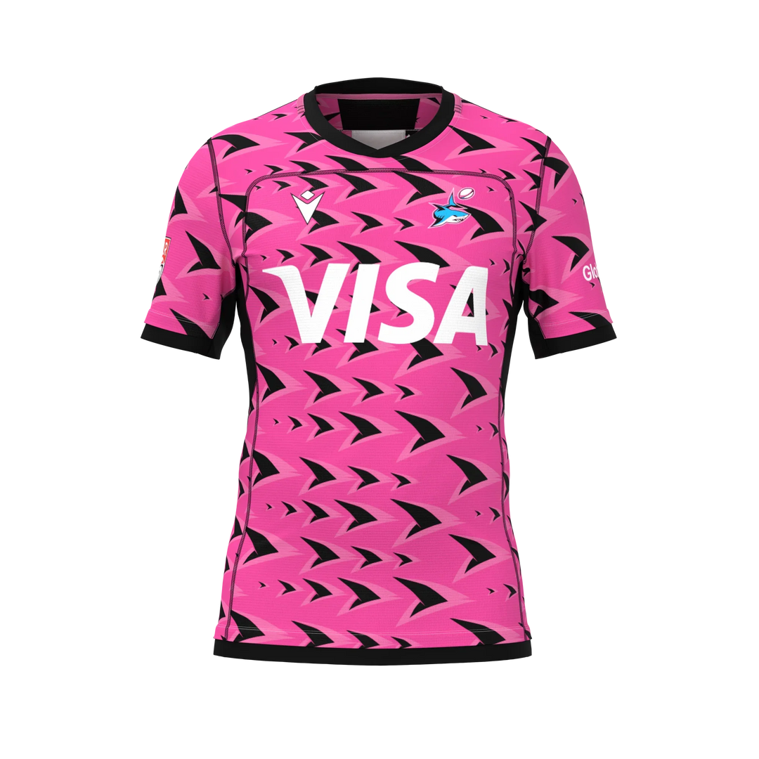 Macron Maillot Rugby Extérieur Miami Sharks Réplica Hommes 2025