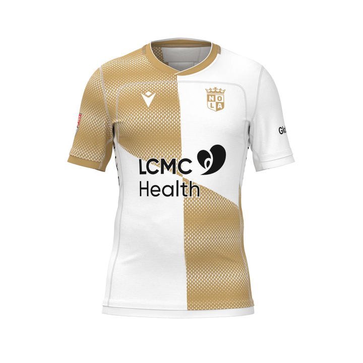 Macron Nola Gold 2025 Replica Home Shirt Men