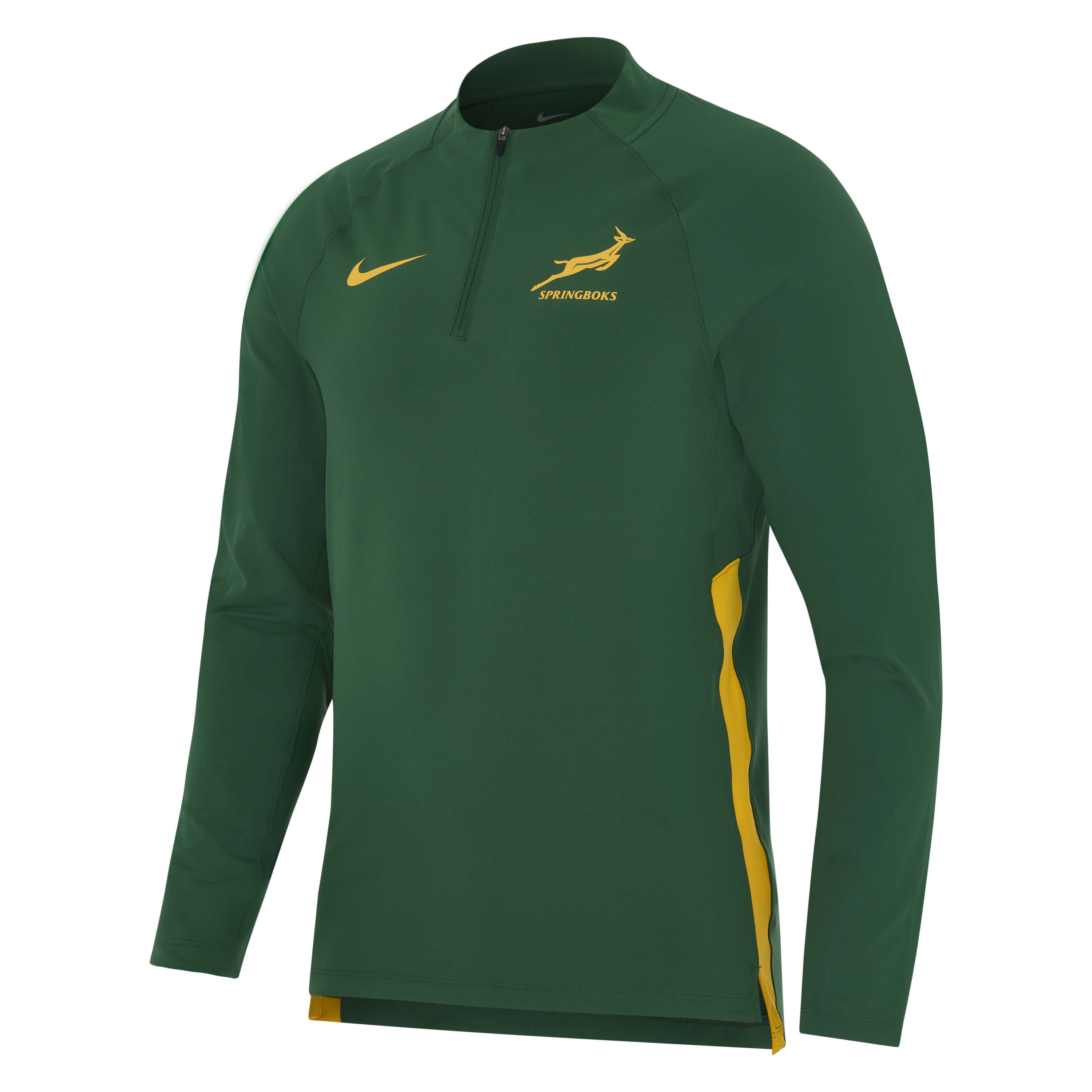 Nike Springboks Men's 1/4 Zip Training Top Gorge Green