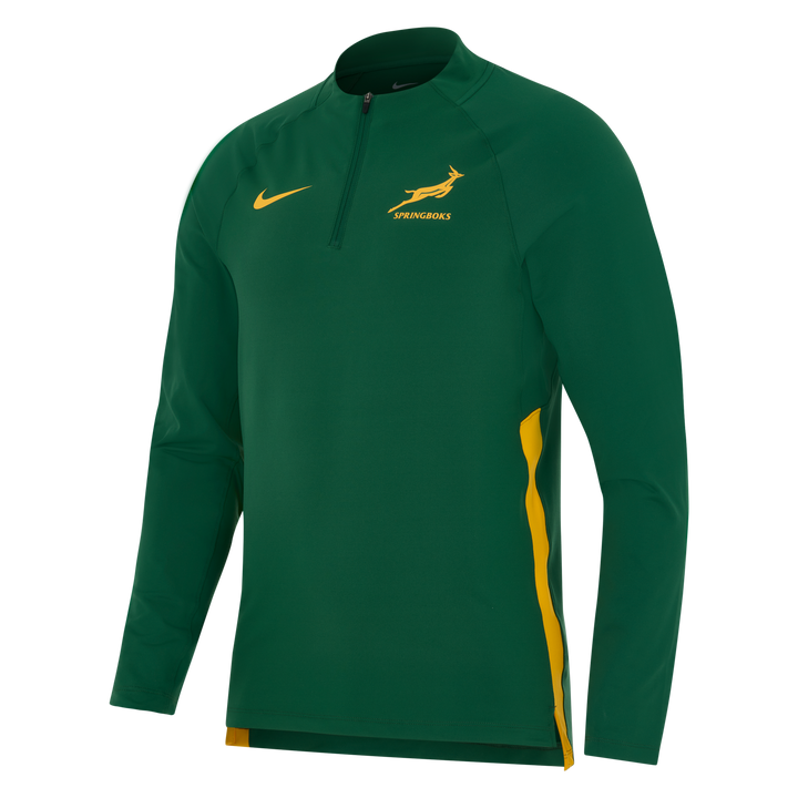 Nike Springboks Men's 1/4 Zip Training Top Gorge Green