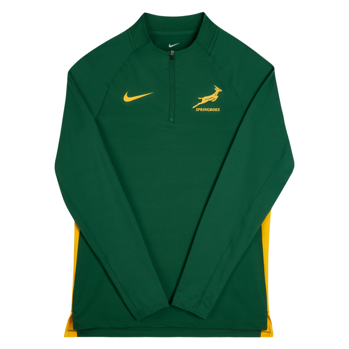 Nike Springboks Men's 1/4 Zip Training Top Gorge Green