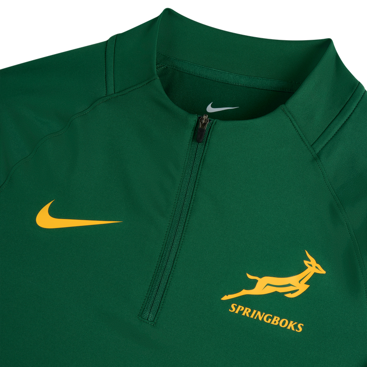 Nike Springboks Men's 1/4 Zip Training Top Gorge Green