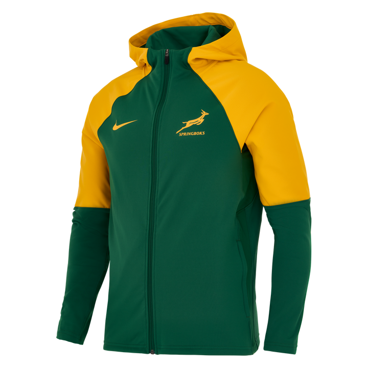 Nike Springboks Men's Training Hoodie FZ Gorge Green