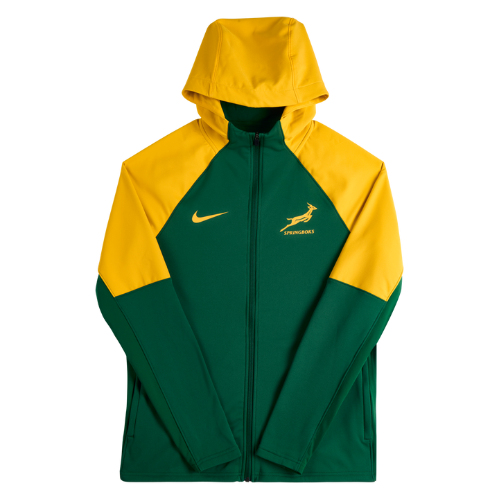 Nike Springboks Men's Training Hoodie FZ Gorge Green