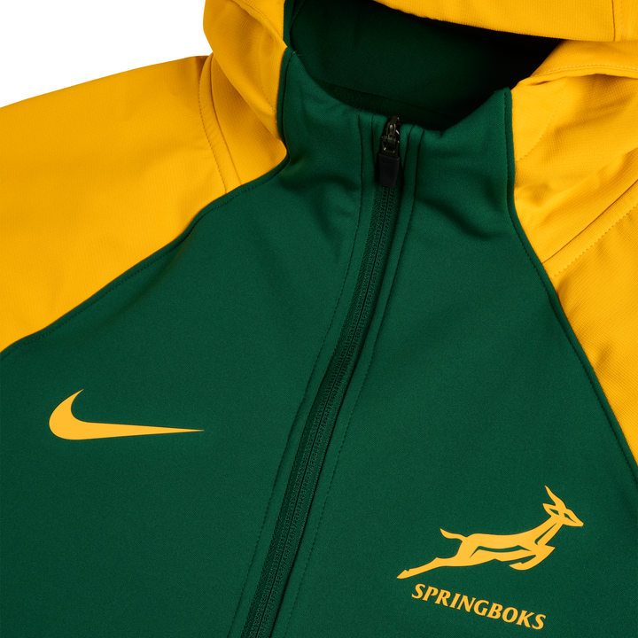 Nike Springboks Men's Training Hoodie FZ Gorge Green
