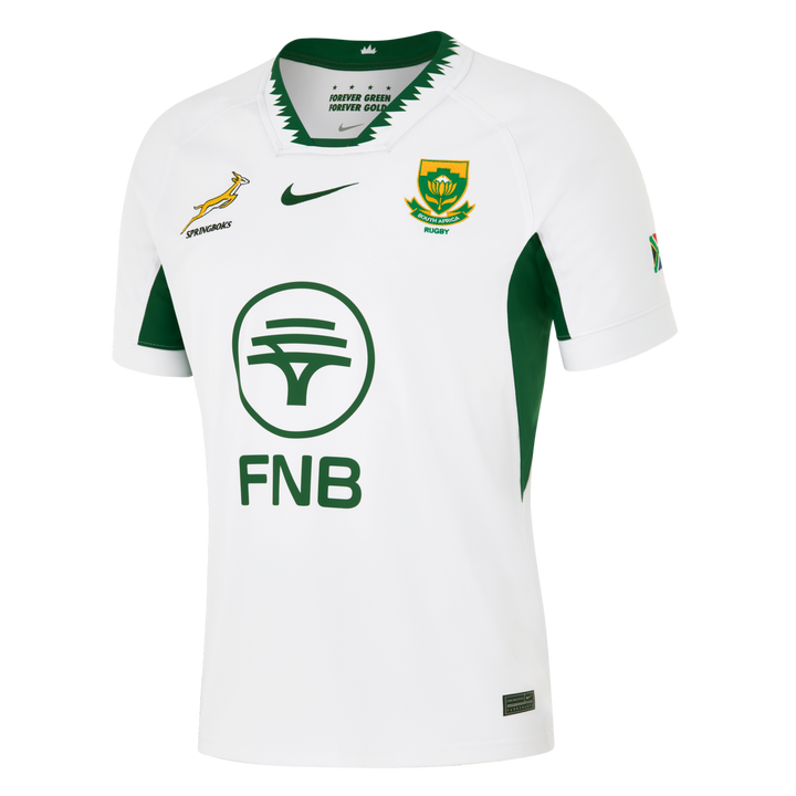 Nike Springboks Men's Stadium Rugby Shirt Away White