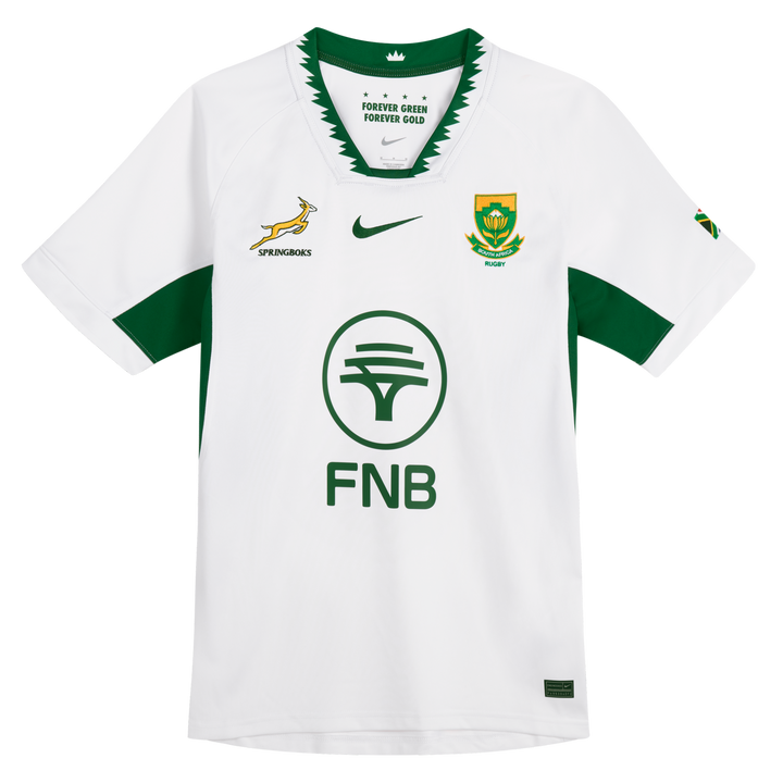 Nike Springboks Men's Stadium Rugby Shirt Away White