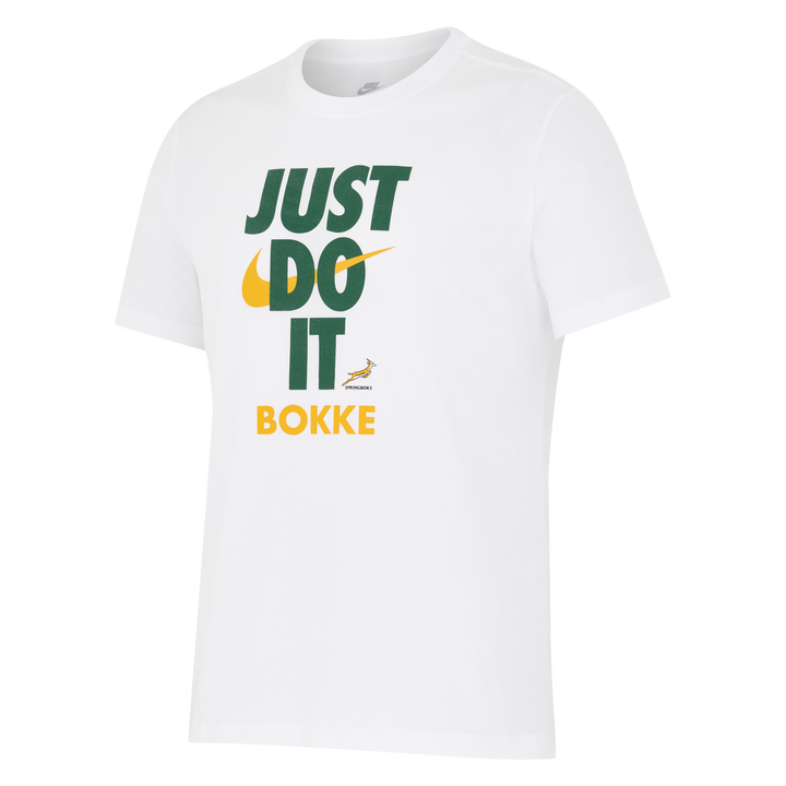Nike Springboks Men's Just Do It T-Shirt White