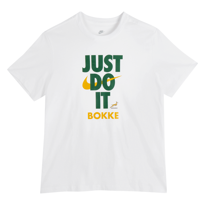Nike Springboks Men's Just Do It T-Shirt White