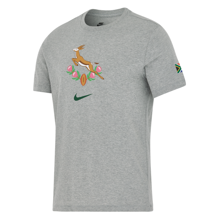 Nike Springboks Men's Heritage Graphic T-Shirt Dark Grey