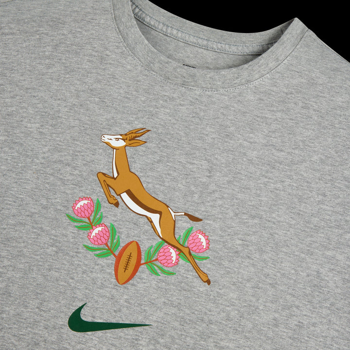 Nike Springboks Men's Heritage Graphic T-Shirt Dark Grey
