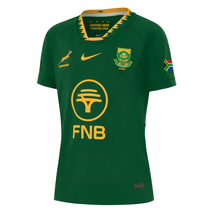 Nike Springboks Kids Stadium Home Rugby Shirt