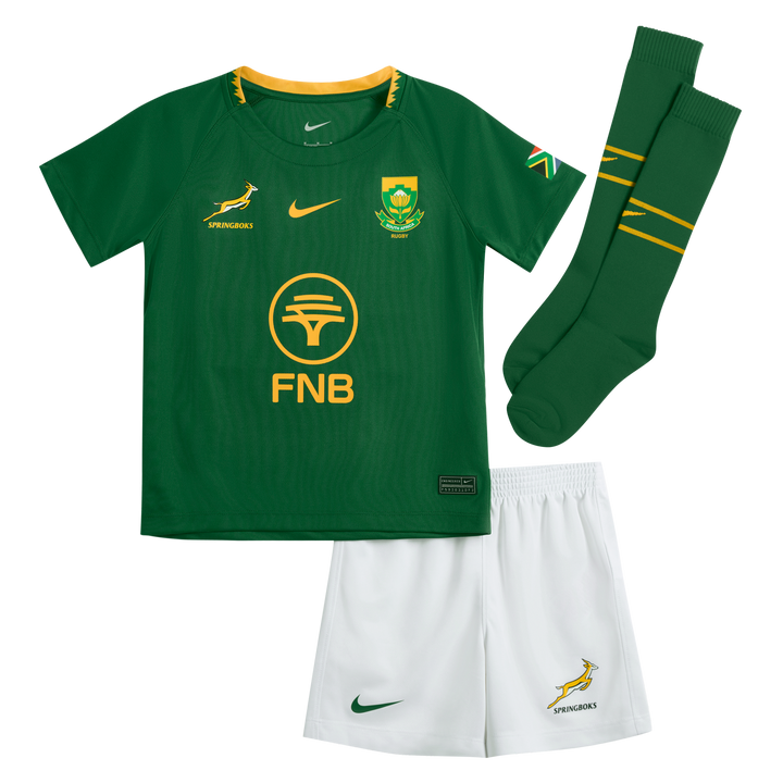 Nike Springboks Little Kids Stadium Home Kit Gorge Green