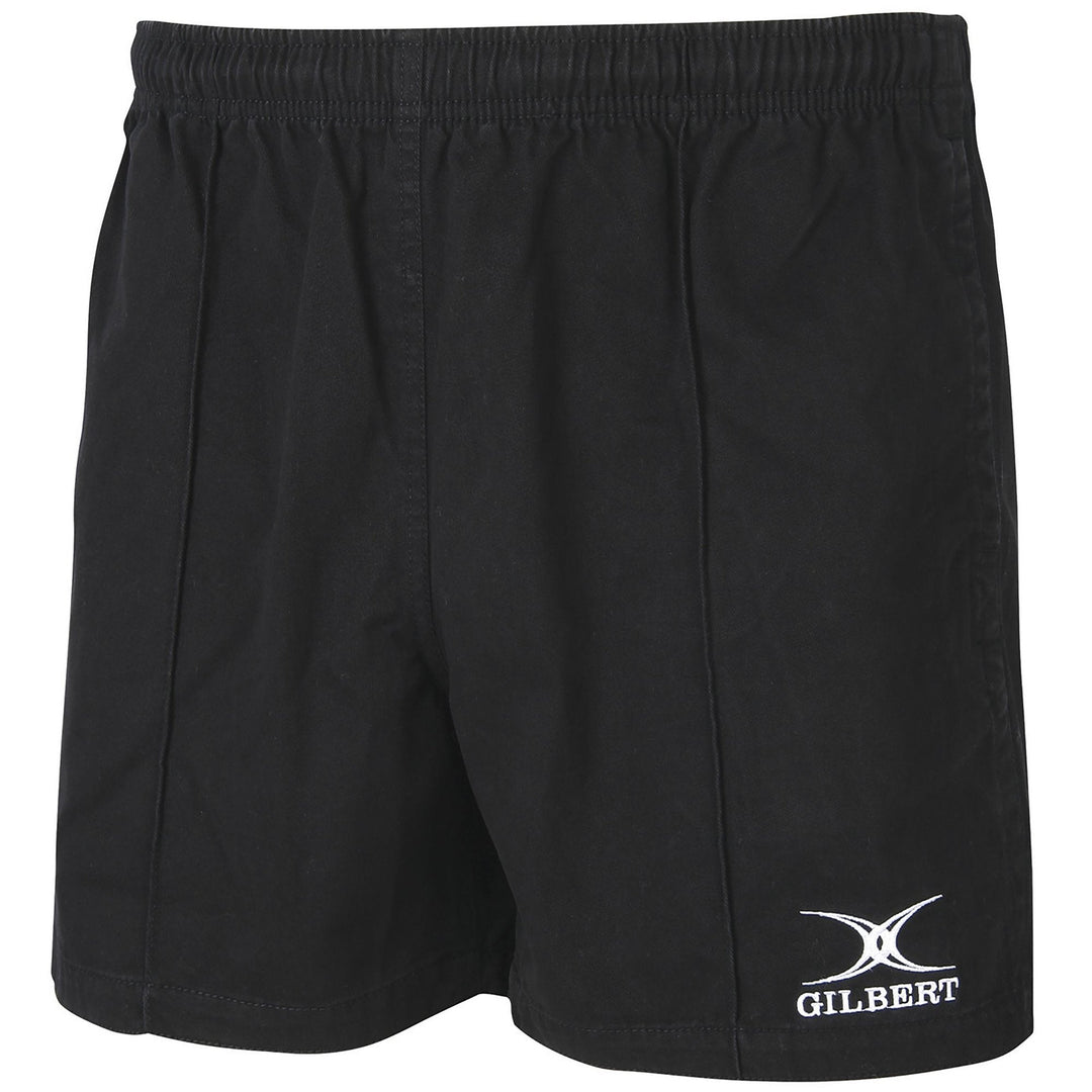 Gilbert Short de Rugby Kiwi Pro Noir Enfants (avec poches)