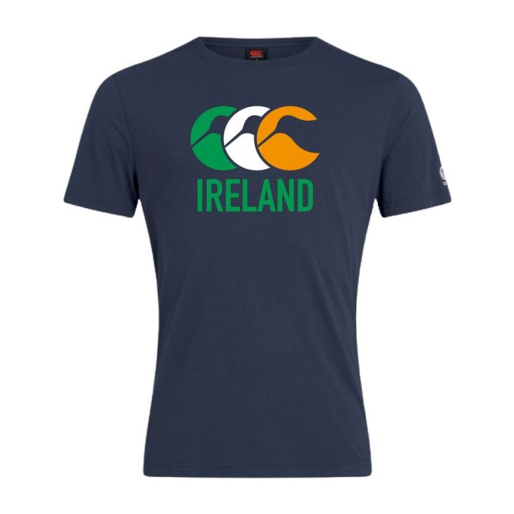 Canterbury Ireland T-shirt Men Navy