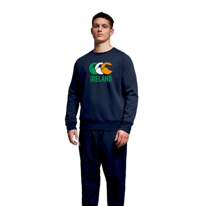 Pull Canterbury Irlande Bleu marine