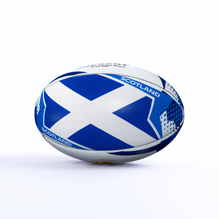 Gilbert RWC 2025 Scotland Team Rugby Ball Size 5