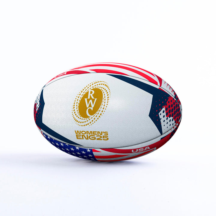 Gilbert RWC 2025 USA Team Rugby Ball Size 5