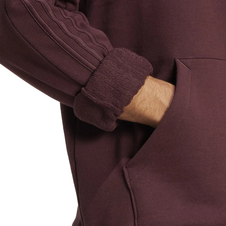 adidas All Blacks Men’s Fanwear Hoodie Aurora Ruby