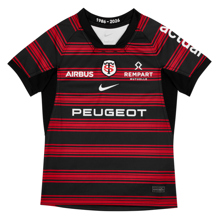 Nike Stade Toulousain Home Replica Rugby Shirt 2025/26 Kids